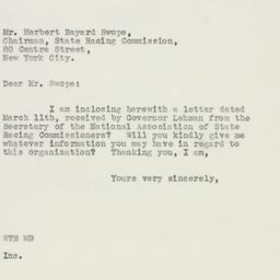 Letter: 1936 March 14