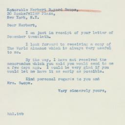 Letter: 1939 December 22