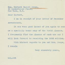 Letter: 1937 December 21