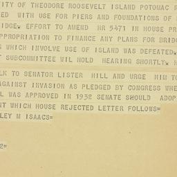 Telegram: 1953 June 22