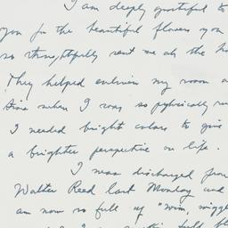 Letter: 1950 February 1