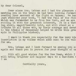 Letter: 1943 January 4