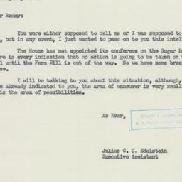 Letter: 1956 February 28