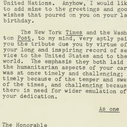 Letter: 1953 April 6