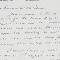 Letter: 1954 December 12