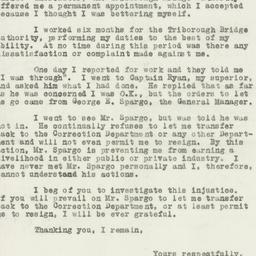 Letter: 1950 February 1