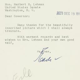 Letter: 1950 December 18