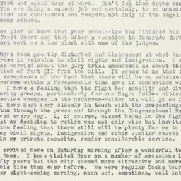 Letter: 1957 September 2