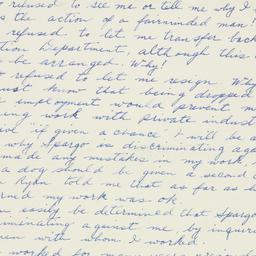 Letter: 1950 February 1