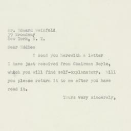 Letter: 1950 June 7