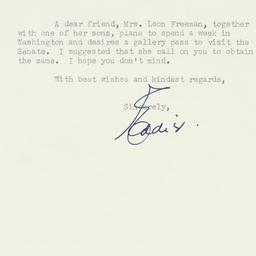 Letter: 1950 April 7