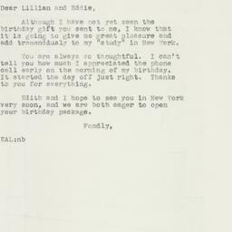 Letter: 1954 April 1