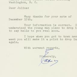 Letter: 1951 December 17