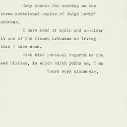 Letter: 1951 December 15