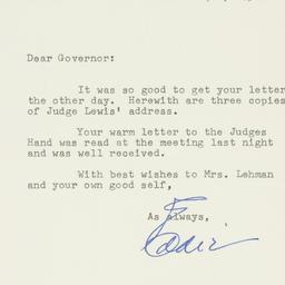 Letter: 1951 December 14