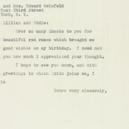 Letter: 1951 March 31