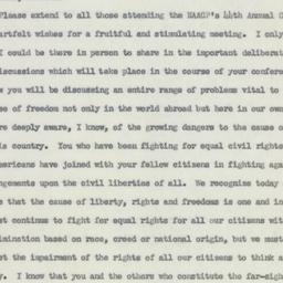 Telegram: 1953 June 23