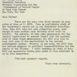 Letter: 1954 May 10