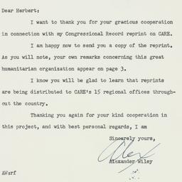 Letter: 1956 February 17