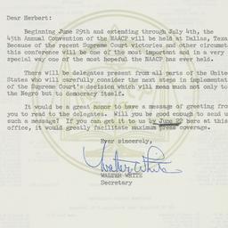 Letter: 1954 June 11