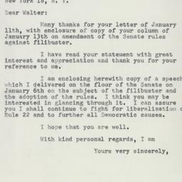 Letter: 1955 January 13