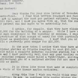 Letter: 1930 November 28