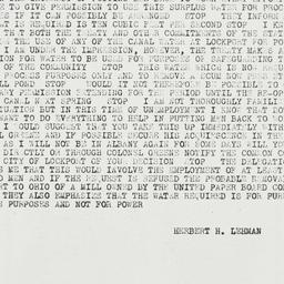 Telegram: 1932 October 29