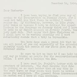 Letter: 1934 December 14