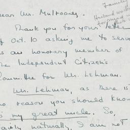 Note: 1946 October 14