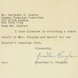Letter: 1950 September 29