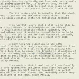 Letter: 1949 November 23