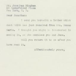 Letter: 1950 April 24
