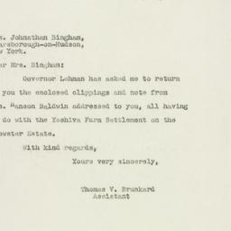 Letter: 1949 January 19