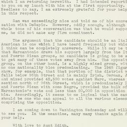 Letter: 1950 January 30