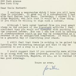 Letter: 1949 October 18