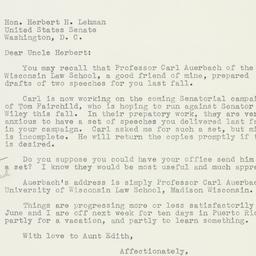 Letter: 1950 March 28