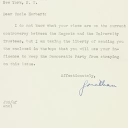 Letter: 1949 March 14