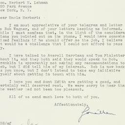 Letter: 1953 November 23