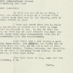 Letter: 1953 November 20