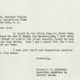 Letter: 1951 April 12