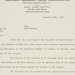 Letter: 1932 January 12
