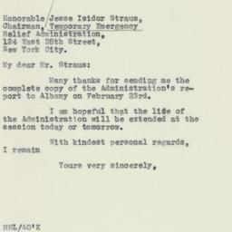 Letter: 1932 March 9
