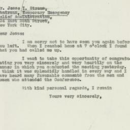 Letter: 1931 October 30