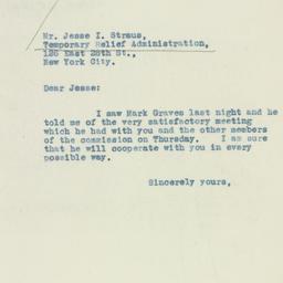 Letter: 1931 October 19