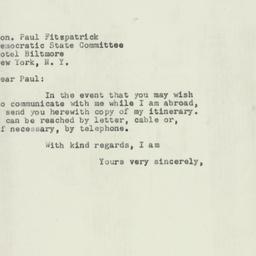 Letter: 1952 August 6