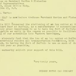 Letter: 1952 February 18