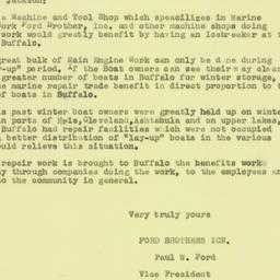 Letter: 1952 April 11