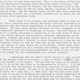 Letter: 1961 October 27