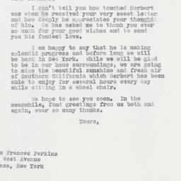 Letter: 1963 March 1