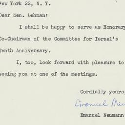 Letter: 1958 February 24